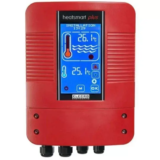 Elecro Heatsmart Plus G2\SST Digital Heat Exchanger Controller with Flow & Temperature Sensor, Wi-Fi Control - Image 2