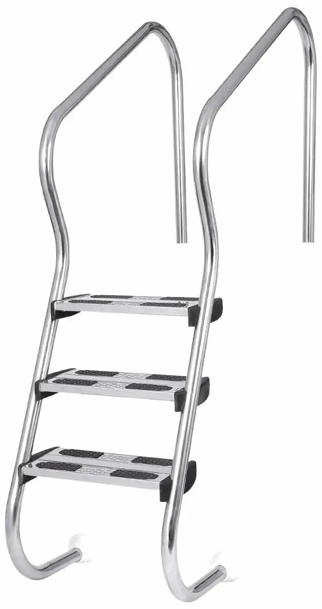Drabinka do basenu Flexinox Easy Access Electropolished (3 stopnie), AISI-316L - Zdjęcie 2