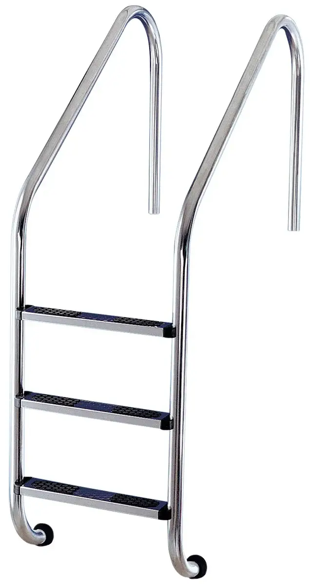 Drabinka do basenu Flexinox Overflow (3 stopnie), AISI-316L - Zdjęcie 2