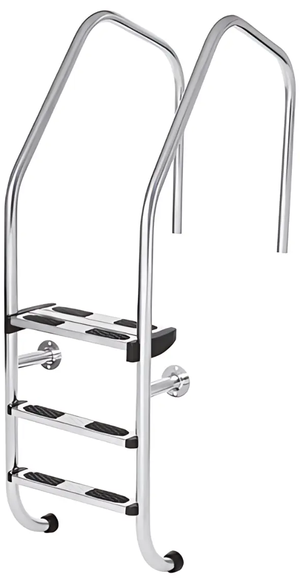 Drabinka do basenu Flexinox Overflow Special (3 stopnie), AISI-316L