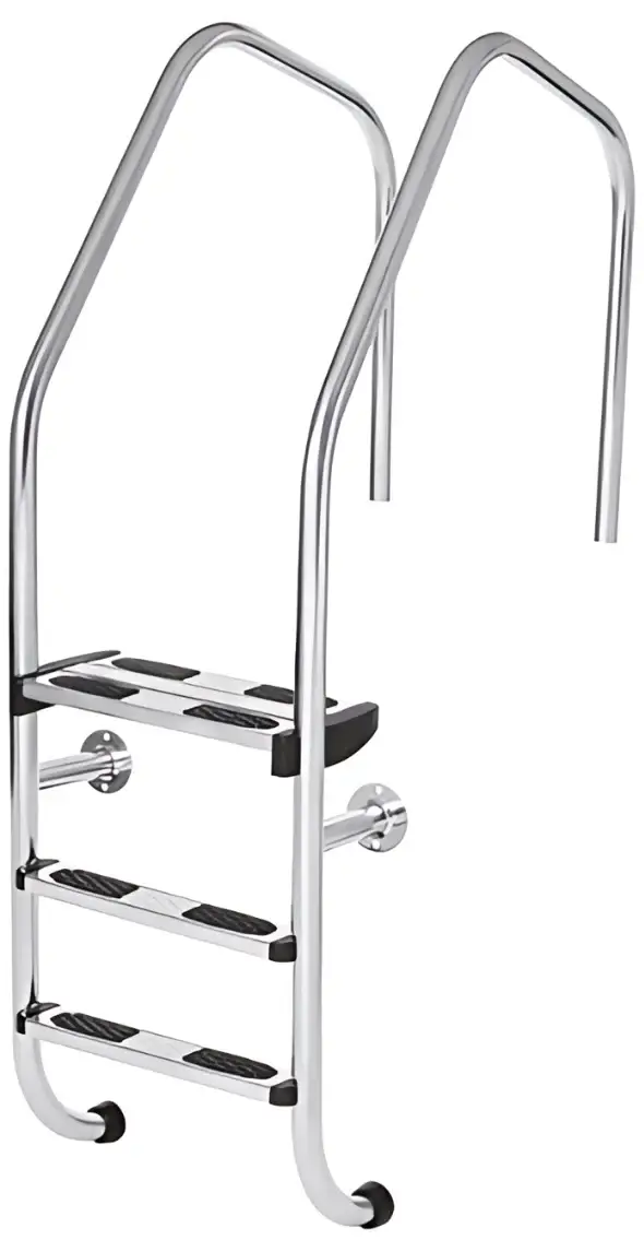 Drabinka do basenu Flexinox Overflow Special (3 stopnie), AISI-316L - Zdjęcie 2