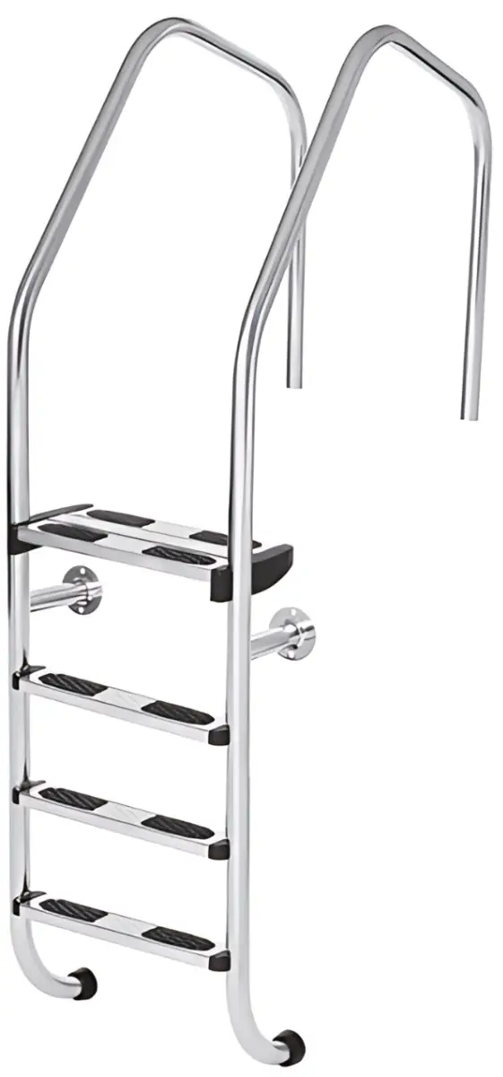 Drabinka do basenu Flexinox Overflow Special (4 stopnie), AISI-316L