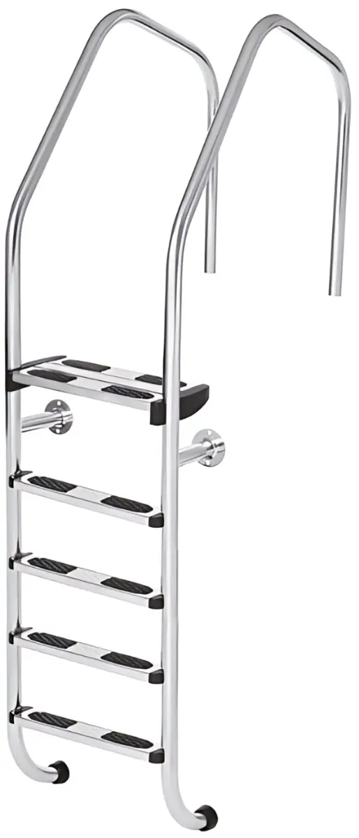 Drabinka do basenu Flexinox Overflow Special (5 stopni), AISI-316L