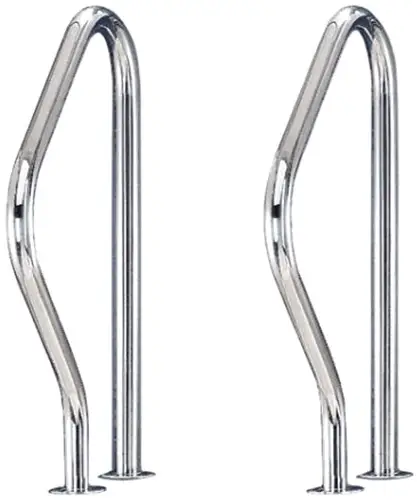 Drabinka do basenu Flexinox Two-Pieces Electropolished (3 stopnie), AISI-316L (dolna część) - Zdjęcie 4