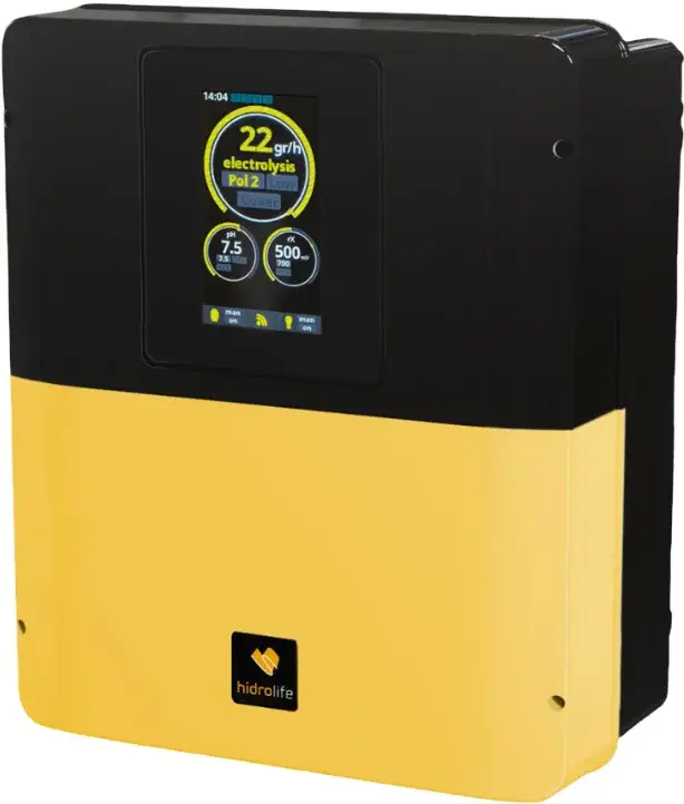 Elektrolizer soli Hayward Hidrolife NG 16 (65 m³, 16 g/h) z funkcją sterowania basenem - Zdjęcie 2