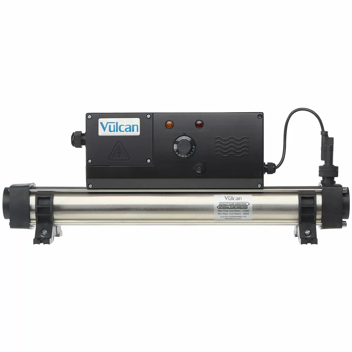 Elektryczny podgrzewacz wody do basenu Vulcan Evolution Tytan 15 kW 380 V - Zdjęcie 3