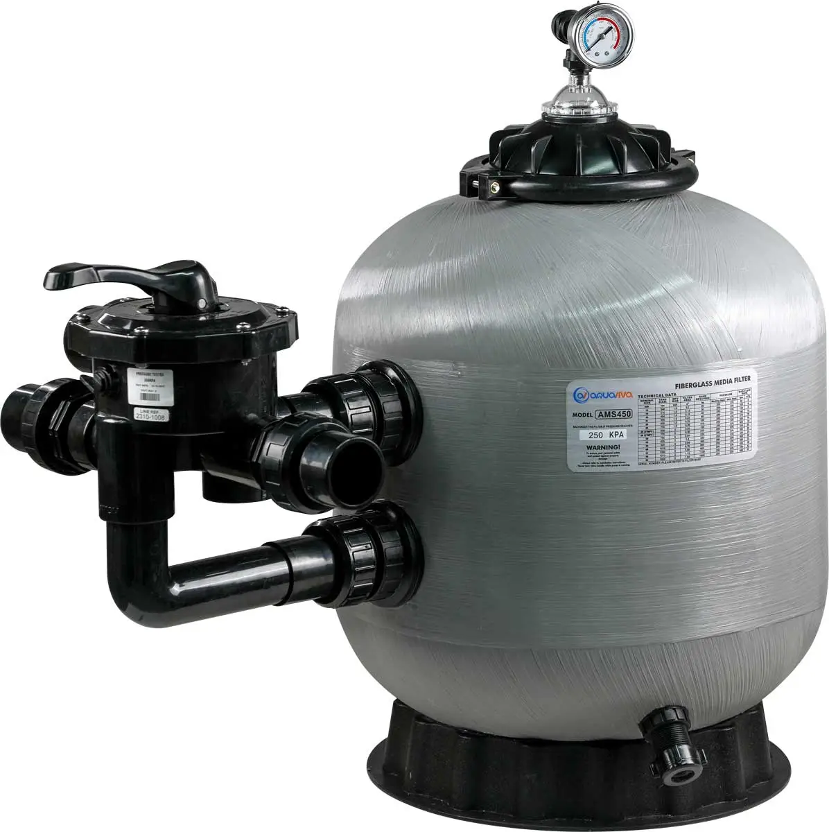 Filtr piaskowy do basenu Aquaviva MSD450 (8 m³/h, D450)