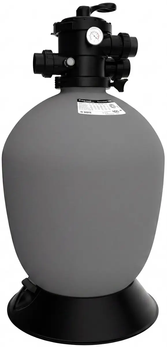 Filtr piaskowy do basenu Emaux T600B Volumetric (14,6 m³/h, D610) - Zdjęcie 1