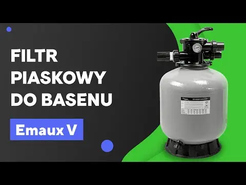 Filtr piaskowy do basenu Emaux V900 (31 m³/h, D900) - Zdjęcie 3