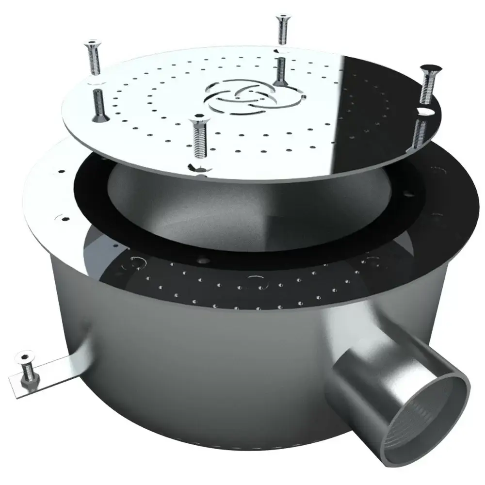 Aquaviva AISI 304 (R360) Air Geyser for Vinyl Pool, 2" Round - Image 2
