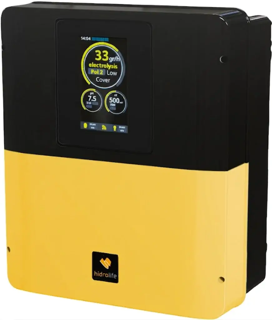 Generator chloru do basenu Hayward Hidrolife NG 33 (200 m³, 33 g/h) z funkcją sterowania basenem - Zdjęcie 2