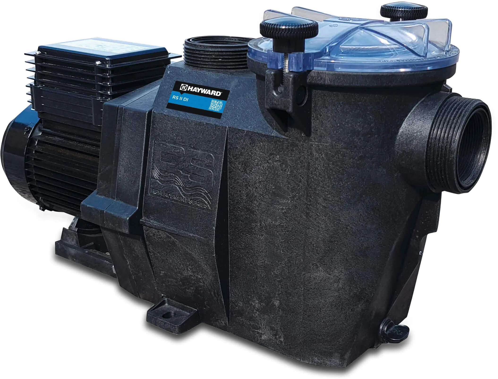 Hayward Pompa basenowa PP GF 63 mm KW 5,72/3,3A 400VAC czarny typ RS II 30203 2KM - Zdjęcie 1