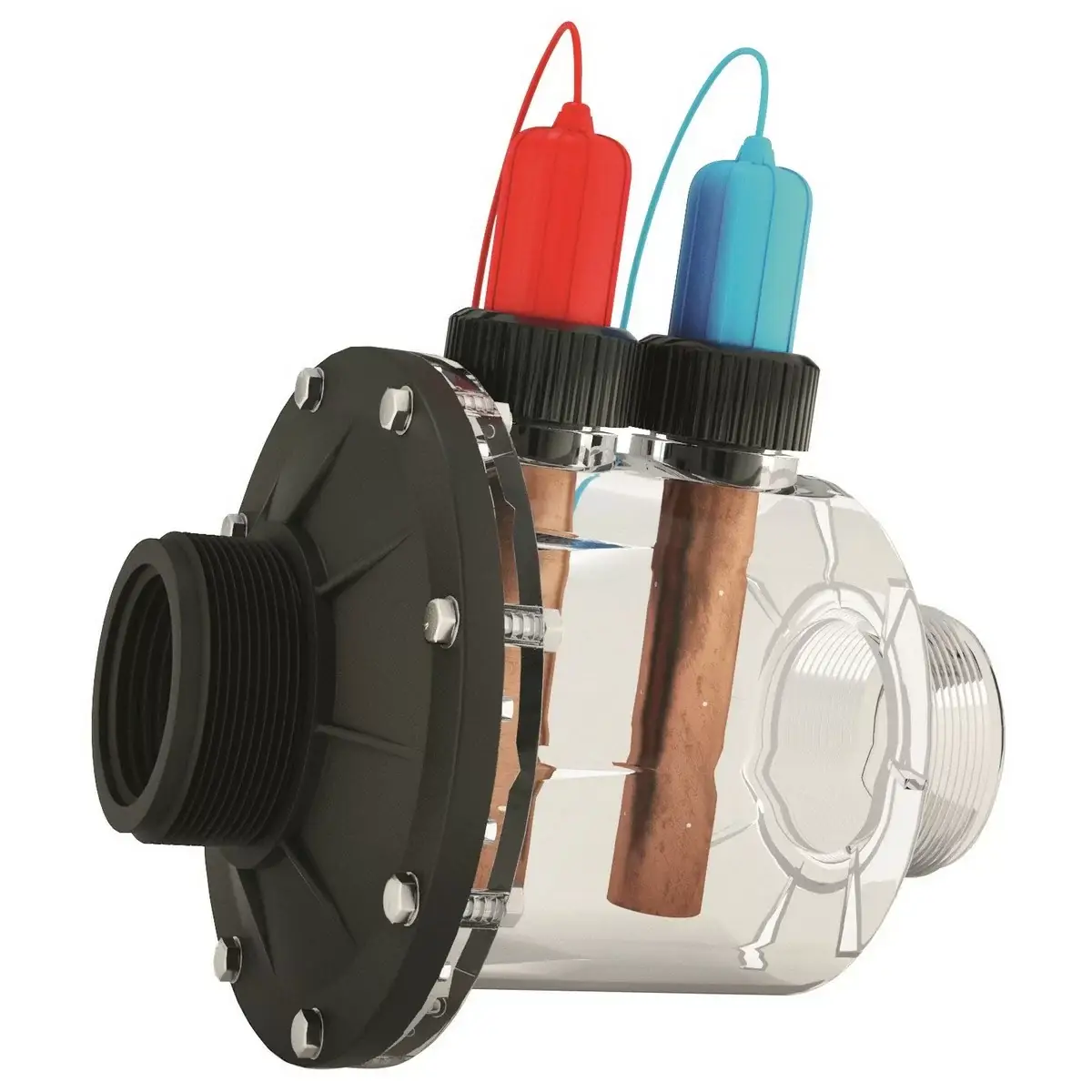 Hydrolizer Hayward Aquascenic HD2 (110 m³, jonizacja Cu/Ag) z funkcją sterowania basenem - Zdjęcie 4