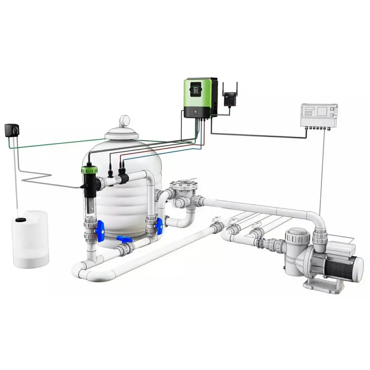 Hydrolizer Hayward Oxilife OX1 (60 m³) with Pool Control Function - Image 5