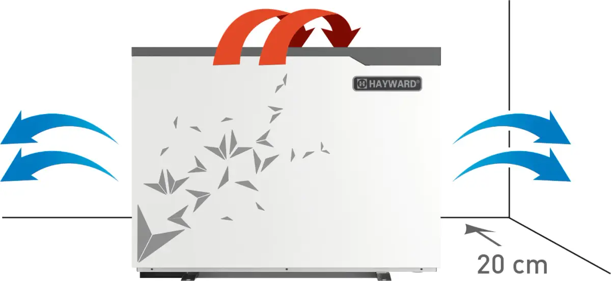 Inwerterowa pompa ciepła Hayward S.Line Pro Fi (11 kW) - Zdjęcie 4