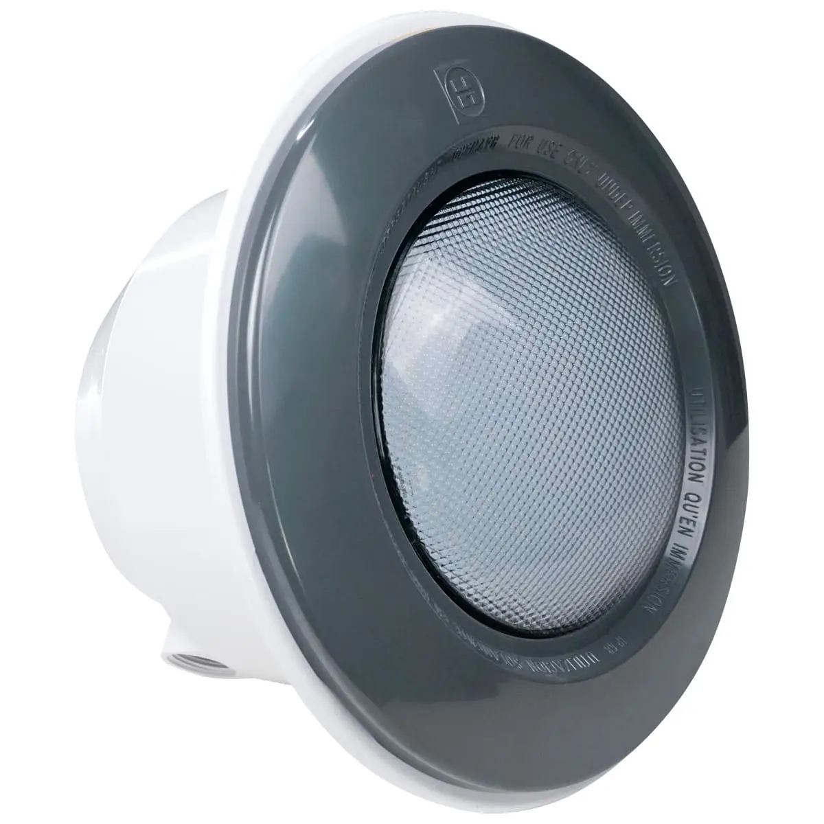 Hayward PAR56 CrystaLogic LED Pool Light, Cool White (6500K), Dark Gray, Vinyl Liner