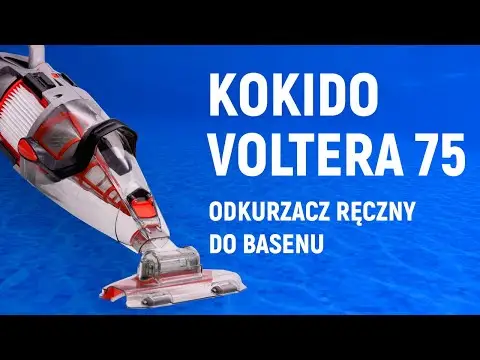 Odkurzacz do basenu ręczny Kokido Voltera 75 - Zdjęcie 3