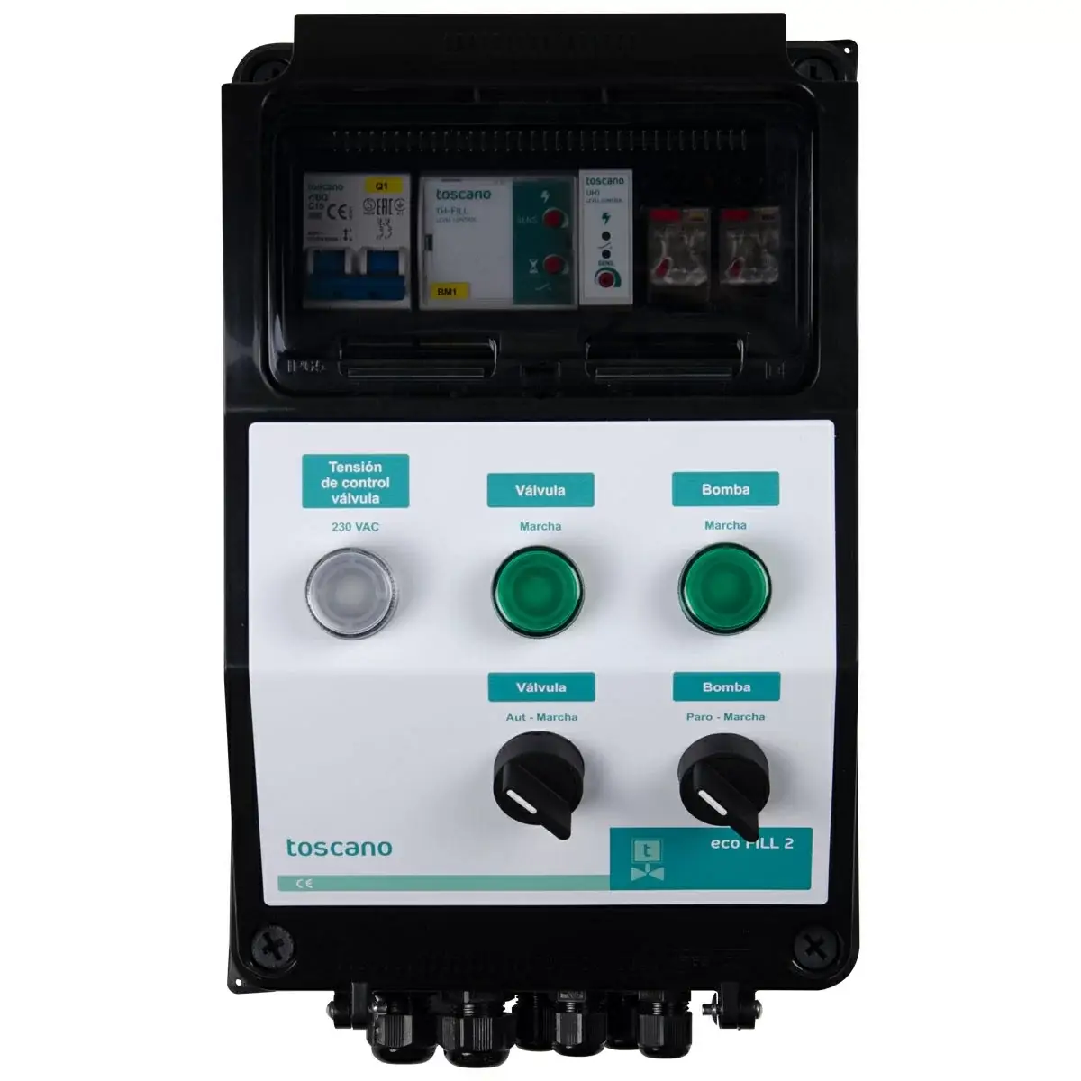 Hayward-Toscano ECO-FILL-2-230V Overflow Tank Control Panel, 5 Probes (HPOW5LEV) - Image 2