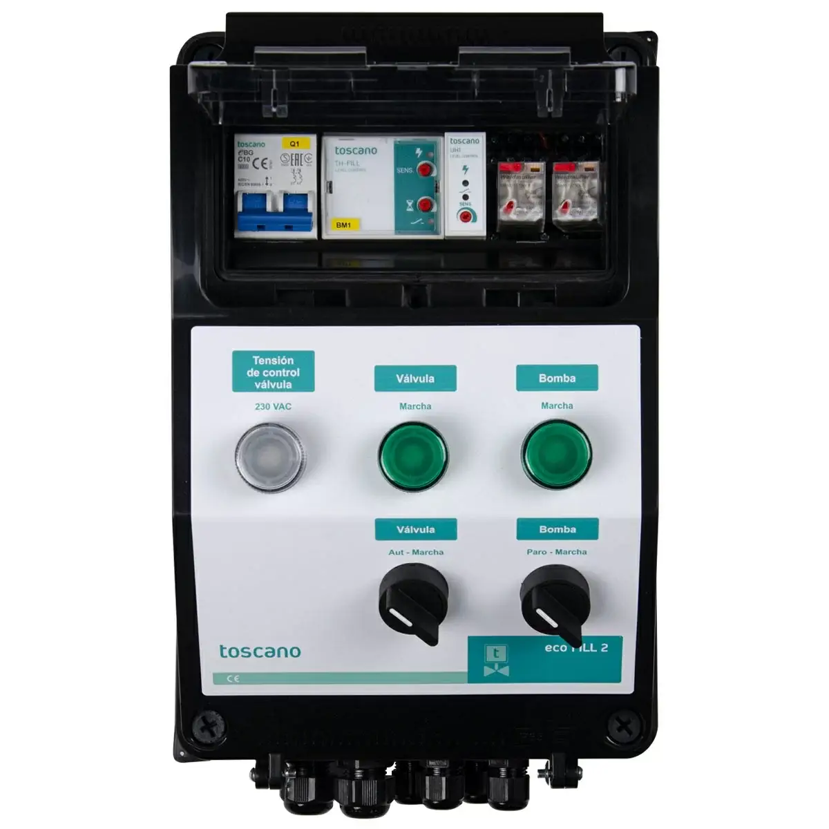Hayward-Toscano ECO-FILL-2-230V Overflow Tank Control Panel, 5 Probes (HPOW5LEV) - Image 3