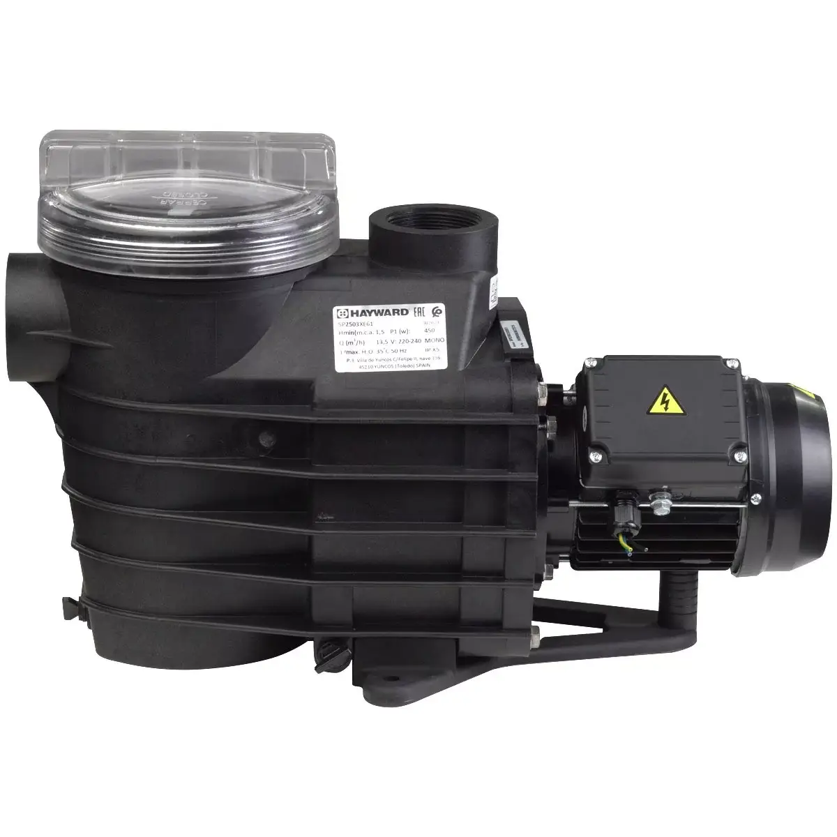 Pompa do basenu Hayward SP2510XE163E EP 100 IE3 (380V, 17.5 m3/h, 1 KM) - Zdjęcie 4