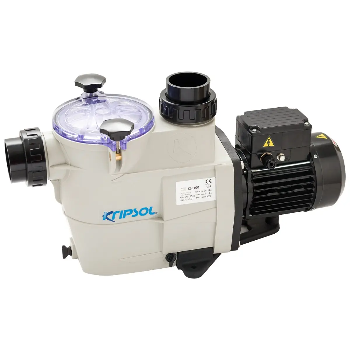 Pompa do basenu Kripsol KSE 100 M IE2 (220V, 15.4 m3/h, 1 KM) - Zdjęcie 1