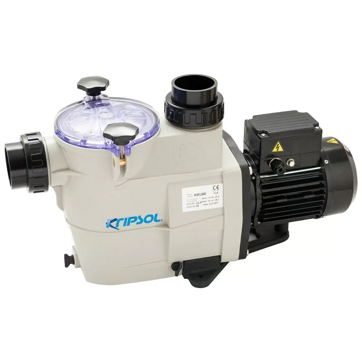 Kripsol KSE 75 M IE2 Pool Pump (220 V, 11.5 m³/h, 0.75 HP) - Image 2