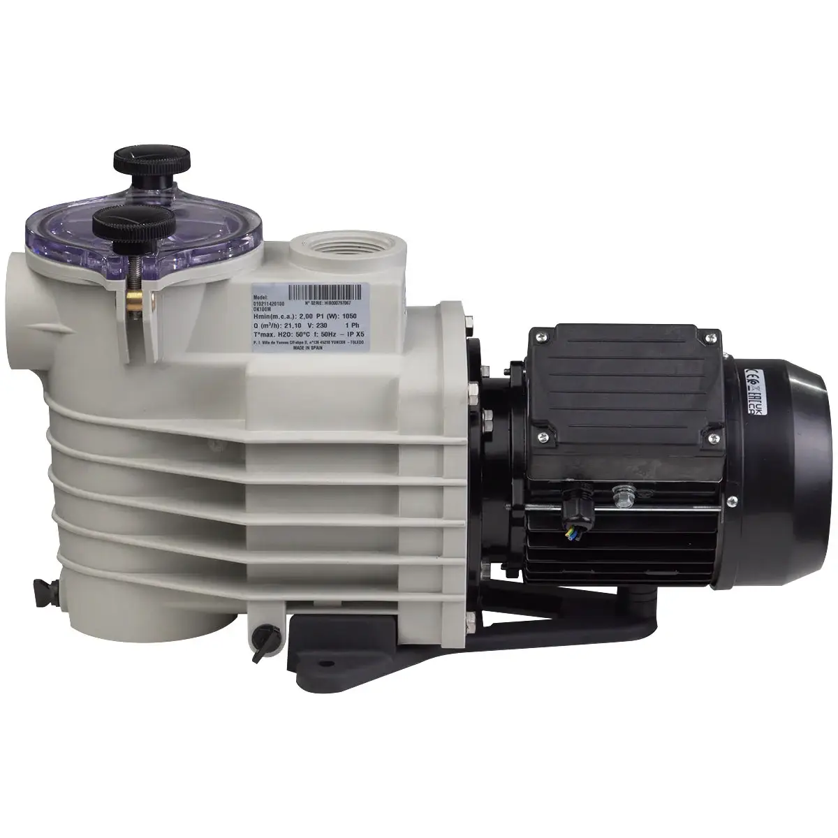 Kripsol Ondina OK 75 IE2 Pool Pump (220 V, 11.9 m³/h, 0.75 HP) - Image 3