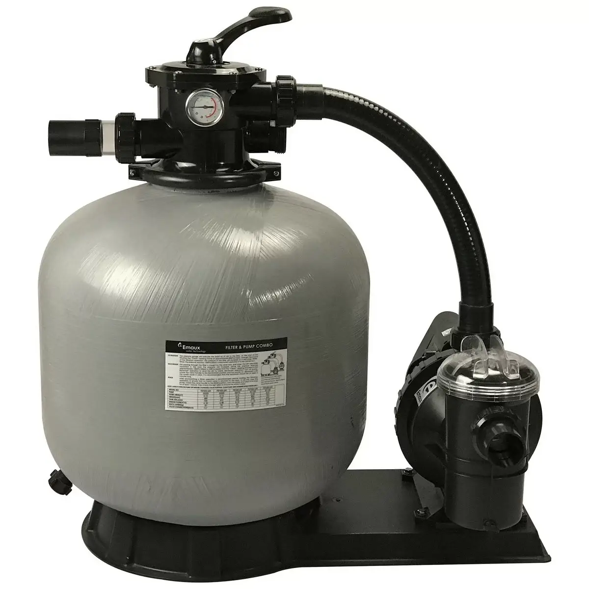 Pompa do basenu z filtrem piaskowym Emaux FSF650 (15.6 m3/h, D635) - Zdjęcie 2