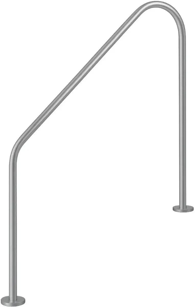 Flexinox 87162251 Pool Handrail for Roman Steps 2-BEND (1524 mm, Anchor, AISI-316L) - Image 2