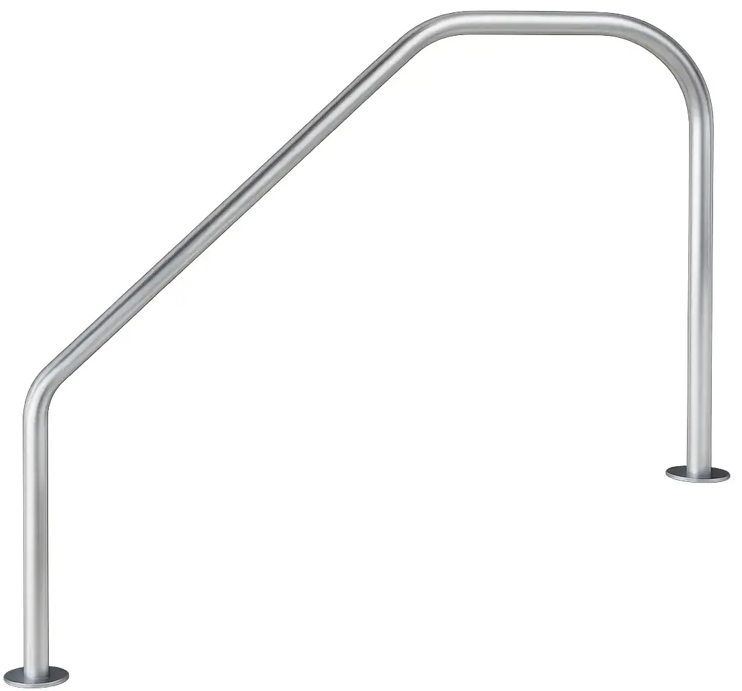 Poręcz basenowa Flexinox 87162361 do schodów rzymskich FX-06 (1829 mm, kołnierz, AISI-316L) - Zdjęcie 2
