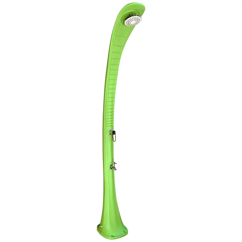 Prysznic solarny Aquaviva Cobra z kranikiem do mycia stóp, zielony DS-C720VE, 32 l