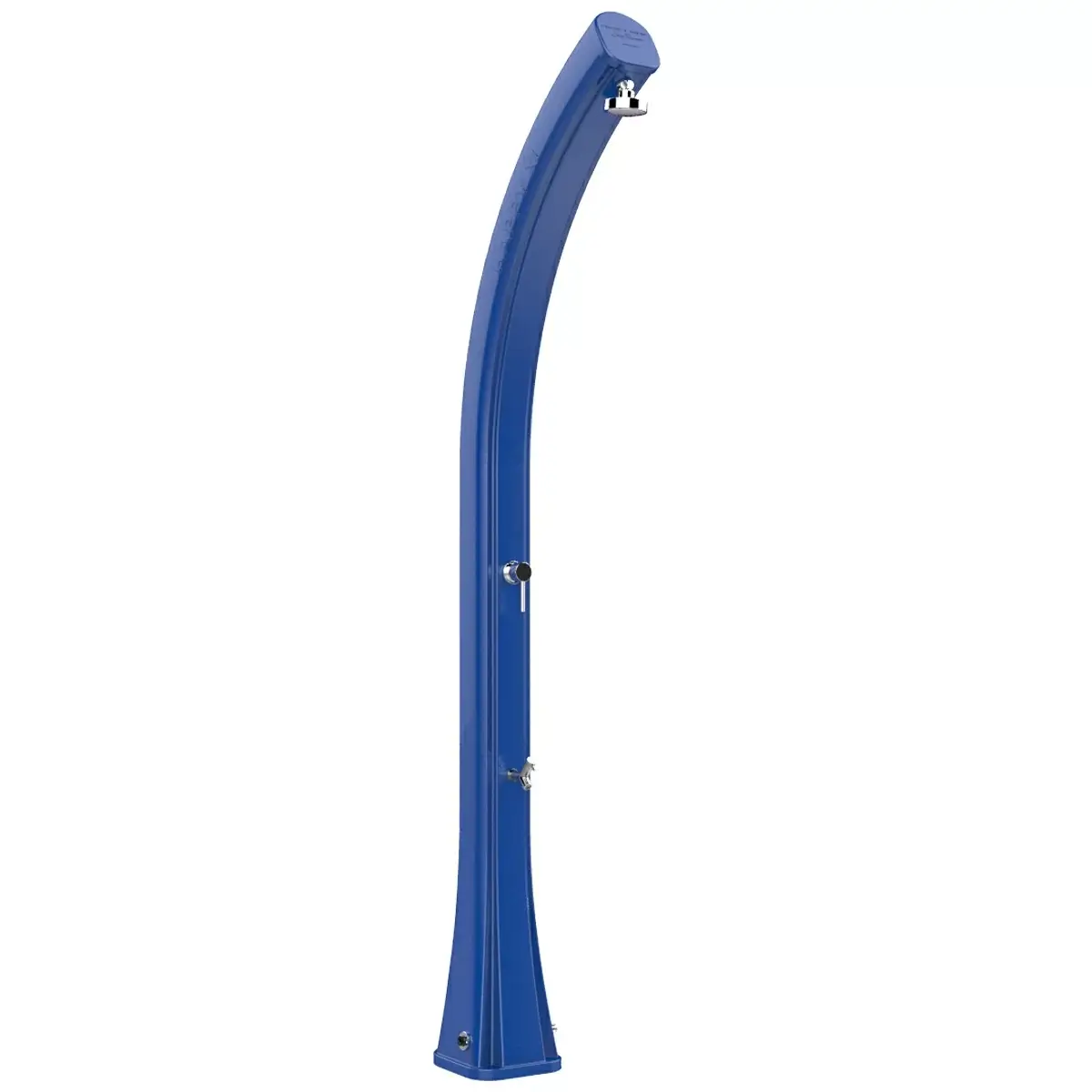Aquaviva Happy XL Solar Shower with Foot Wash Faucet, Navy Blue H420/5002, 35 L - Image 2
