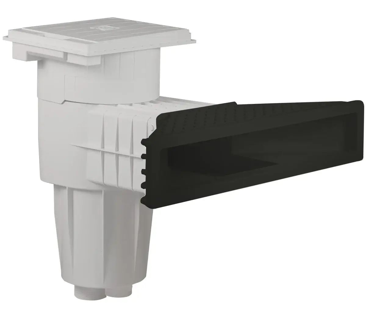 Skimmer do basenów foliowych Hayward X-Pro 600 wkładki mosiężne, wkładka ciemnoszara - Zdjęcie 2