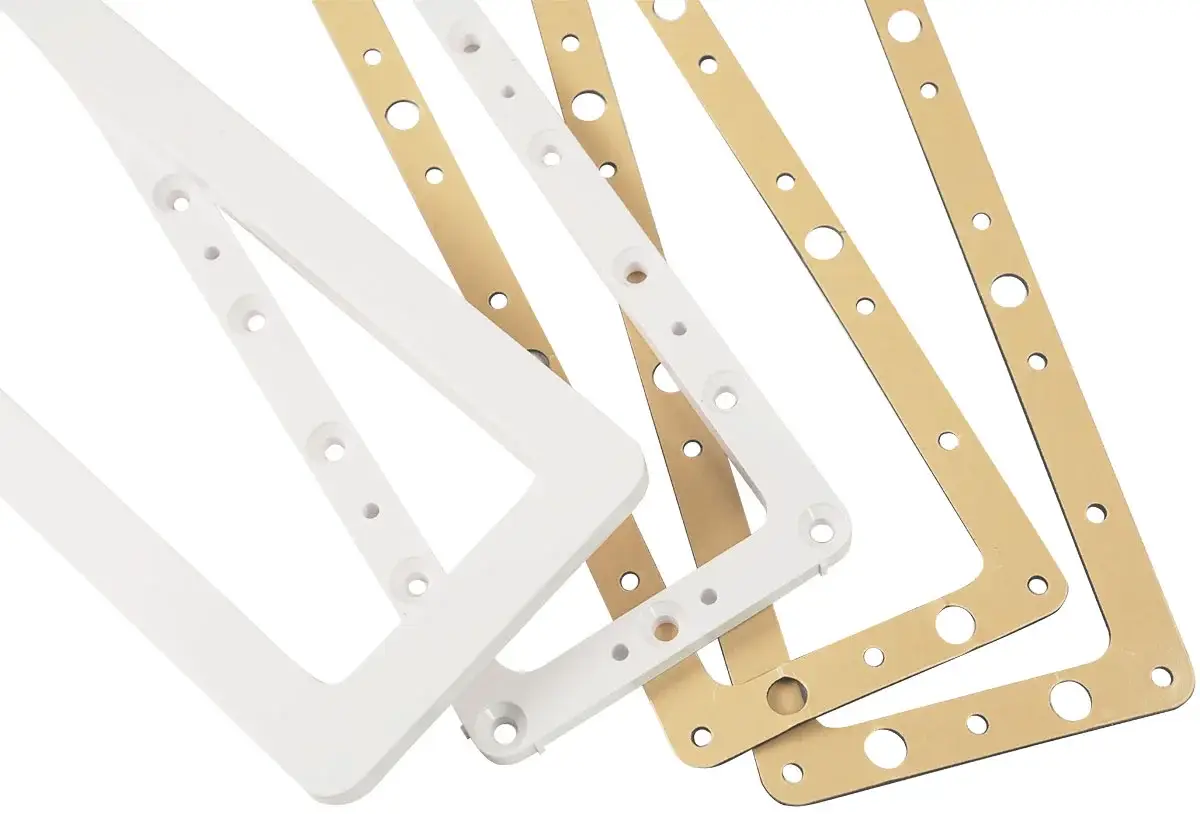 Hayward X-Pro 600 Fiberglass Pool Skimmer 6° with Brass and White Inserts - Image 8