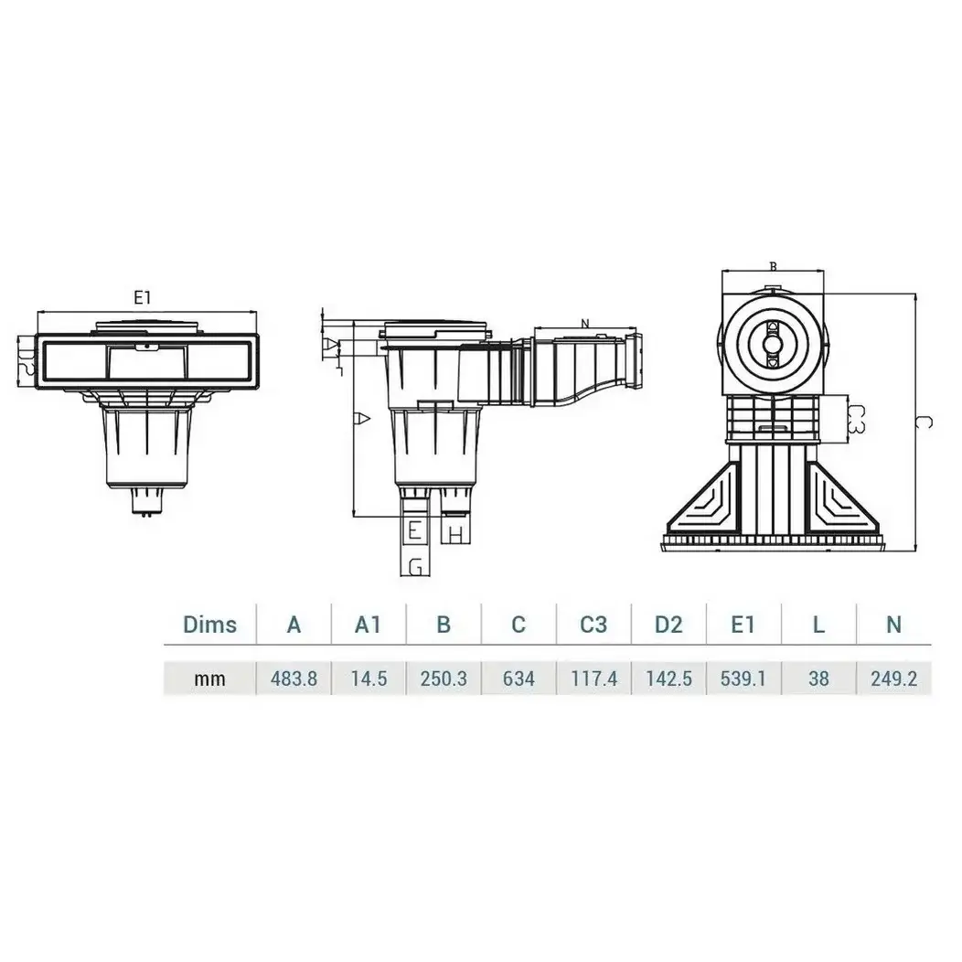 Hayward 3139 Mirror Pool Skimmer - Image 5