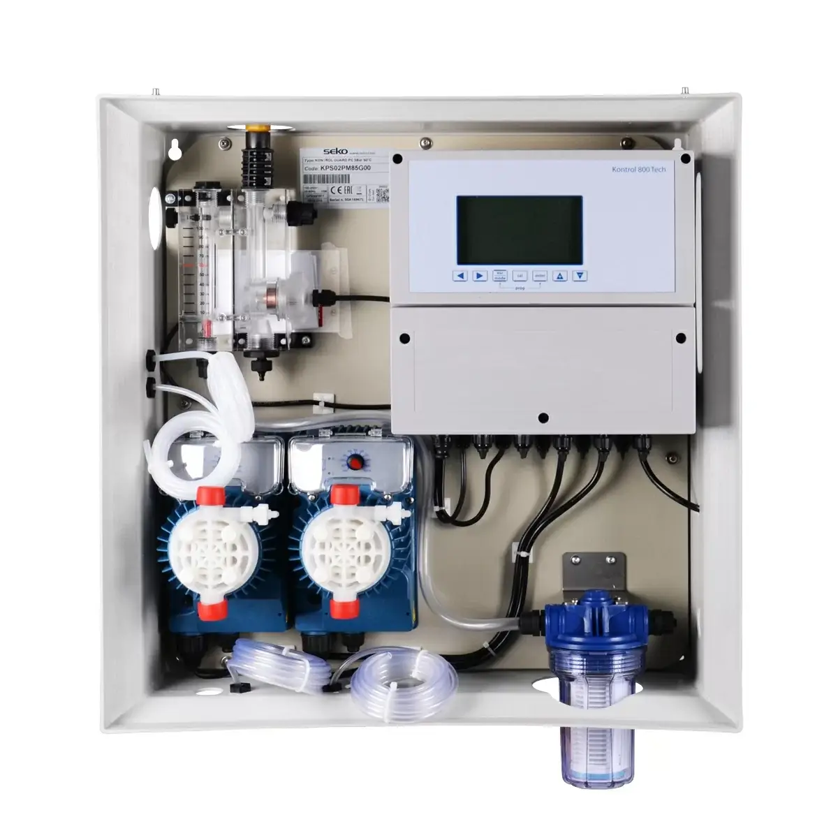 Stacja sterowania dozowaniem Aquaviva K800 Control PH-CL-t° - Zdjęcie 2