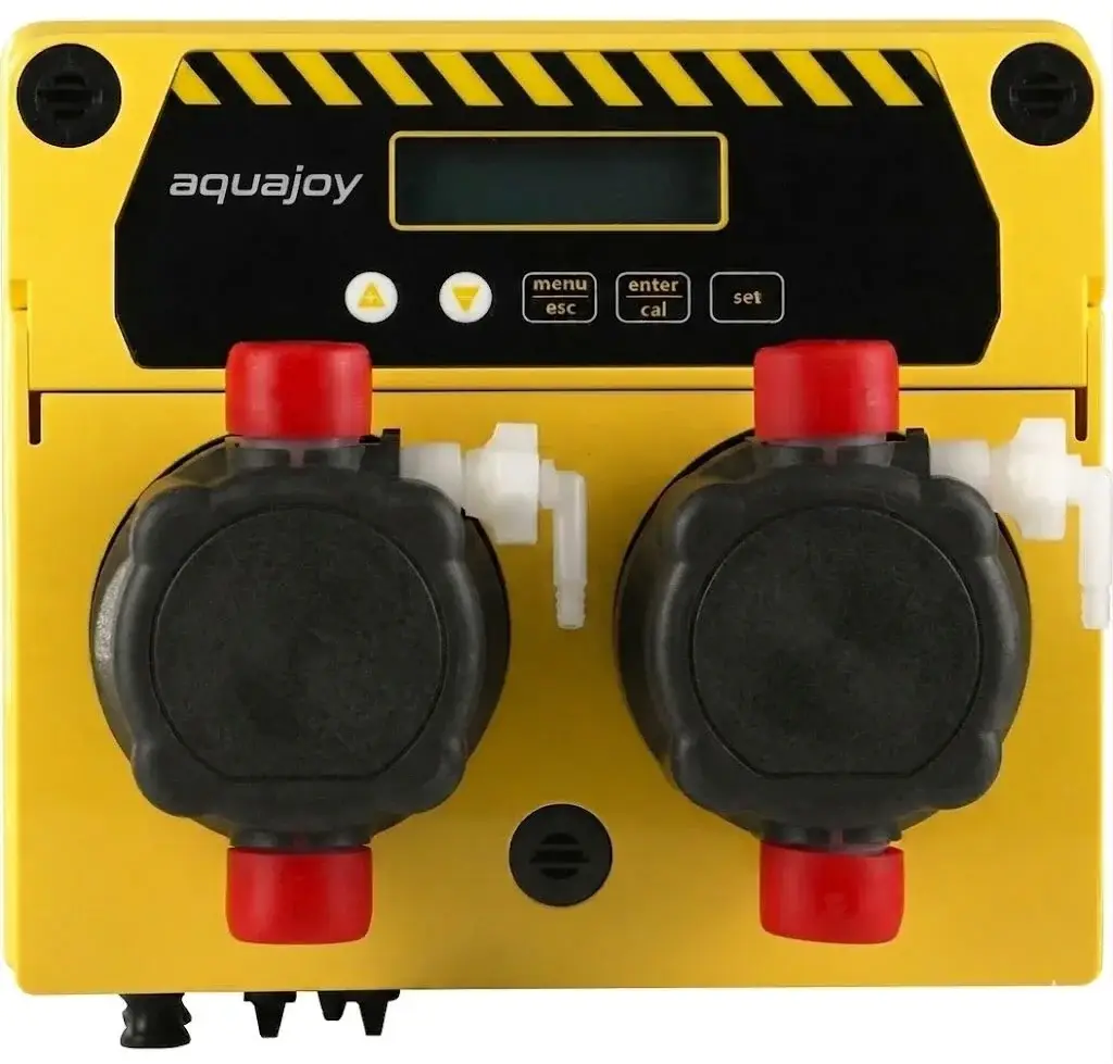 Aquajoy pH/Rx + Free Cl Membrane Dosing Pump System 5 L/h with pH Kits, Wi-Fi - Image 2