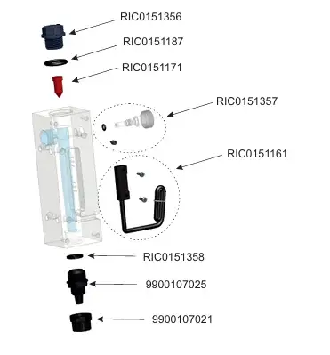 Aquaviva pH/Rx+Free Cl Peristaltic Dosing Pump System 1.5 L/h + pH Kit, WiFi - Image 3