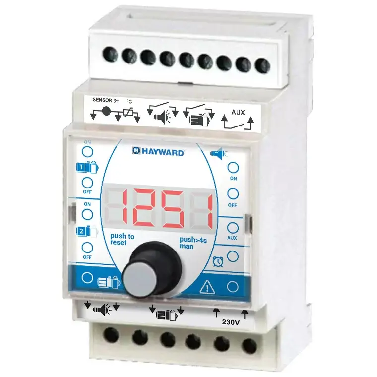 Uniwersalny panel sterowania Hayward TPM-POOL-B (230 V, timer, Bluetooth) - Zdjęcie 2