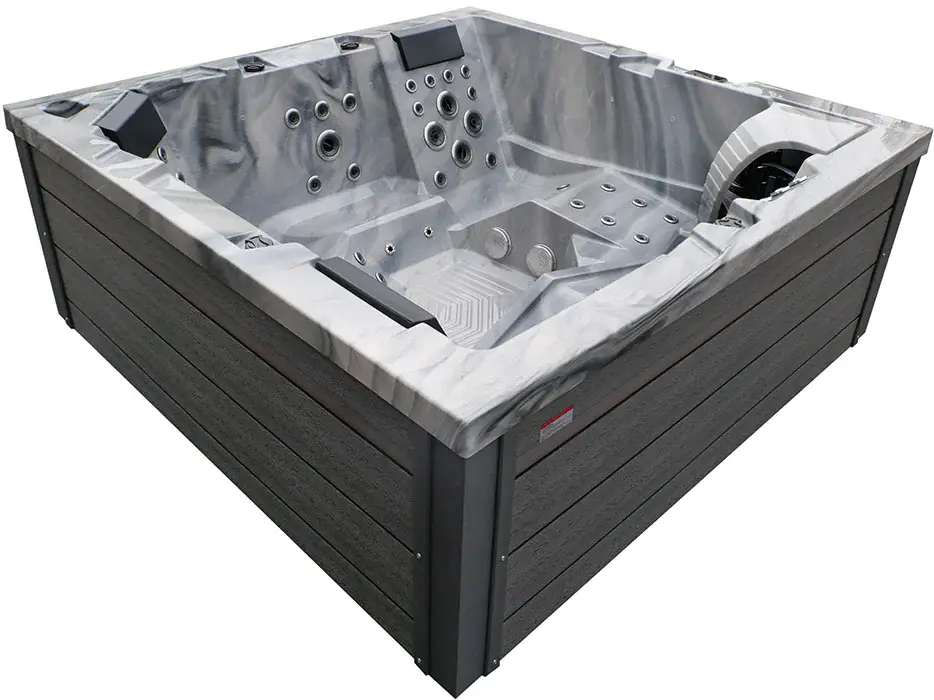 Aquajoy Monaco Odyssey Spa (220x220x90 cm) with Speakers & LED Lighting - Image 3