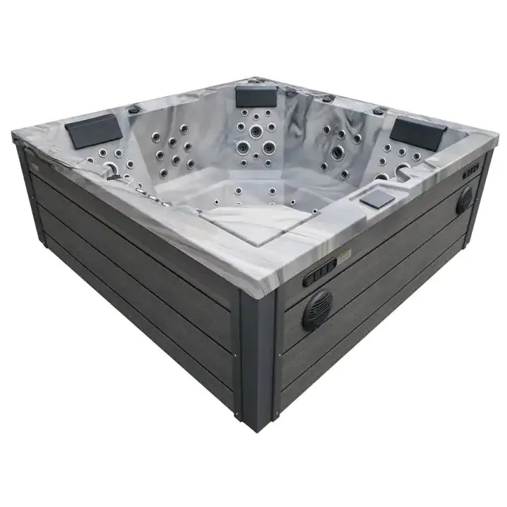Aquajoy Monaco Odyssey Spa (220x220x90 cm) with Speakers & LED Lighting - Image 5