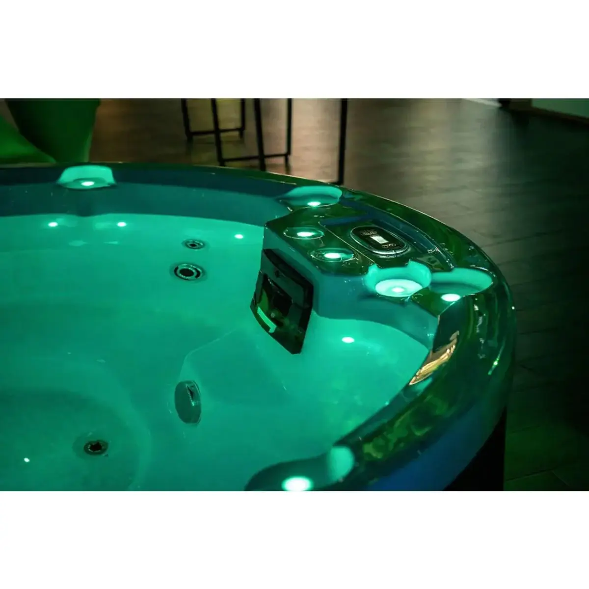Wanna SPA z hydromasażem Aquajoy Lagoon Air (195x82 cm), marmur srebrnobiały - Zdjęcie 14