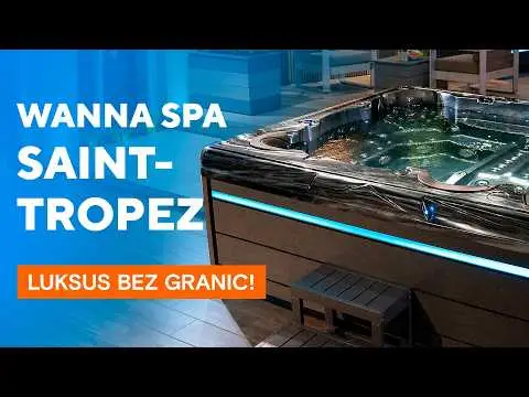 Wanna SPA z hydromasażem Aquajoy Saint-Tropez (280х230х95 cm), opal ciemny - Zdjęcie 3