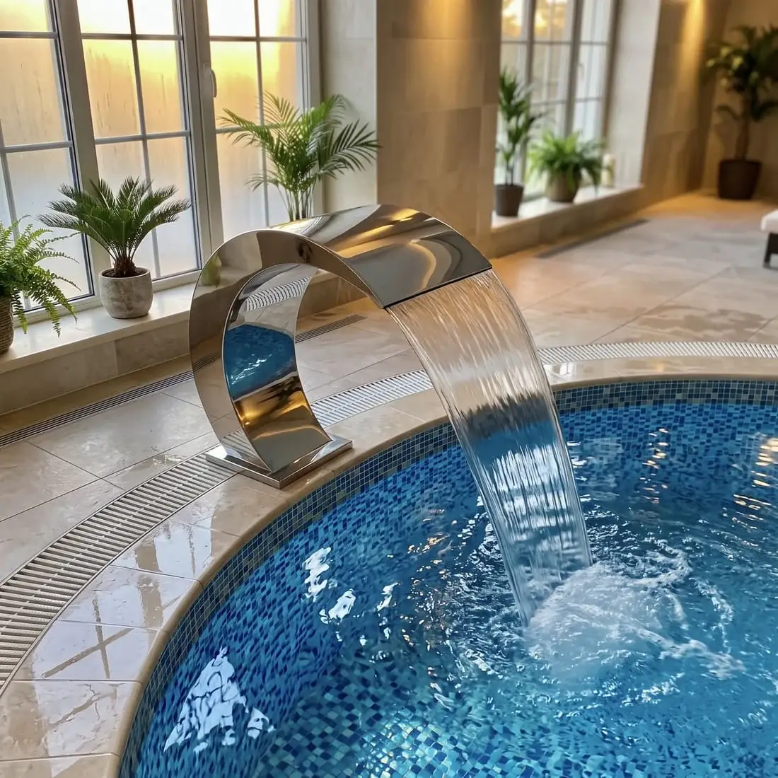 Wodospad Aquaviva Aphrodite AISI 304 (765x500 mm) - Zdjęcie 7
