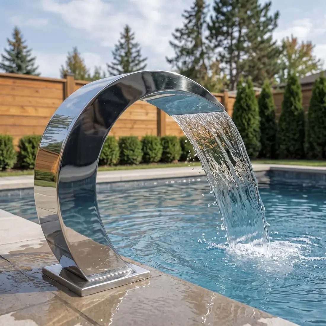 Aquaviva Cobra Waterfall, AISI 316 (480 x 350 mm) - Image 4