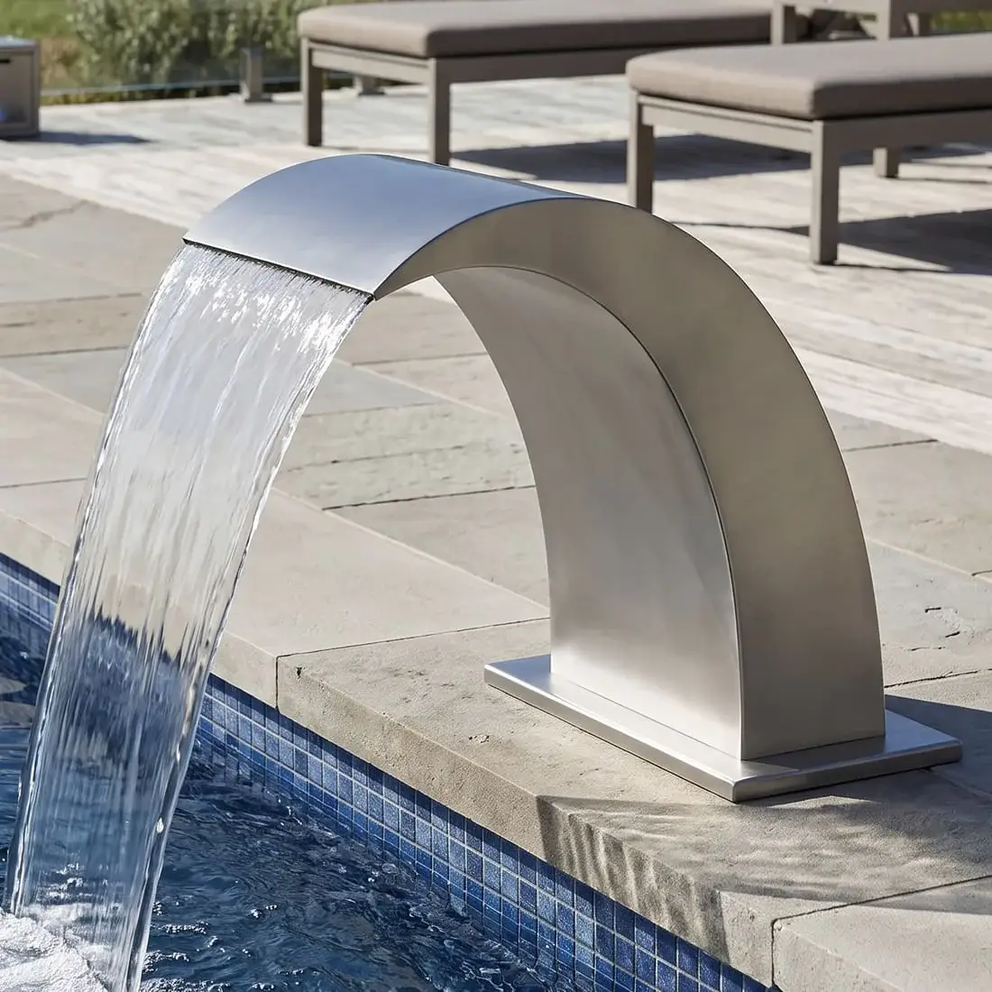 Wodospad Aquaviva Dolphin AISI 304 (650х330 mm) - Zdjęcie 3