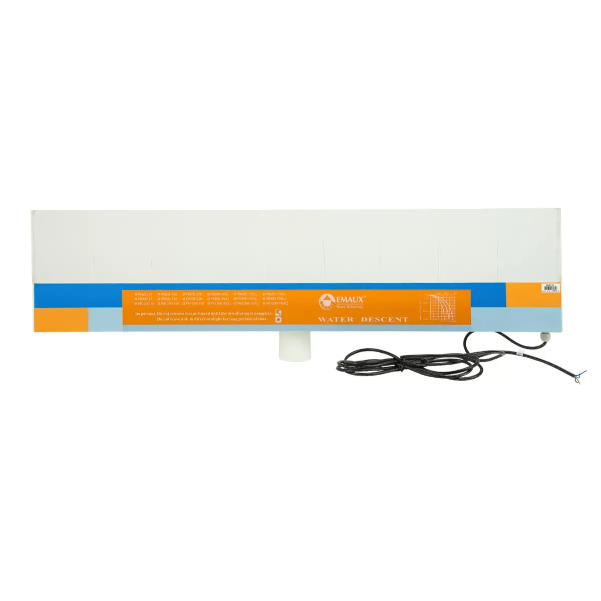 Wodospad ścienny Emaux PB 900-150(L) (906х263х76 mm) - Zdjęcie 3