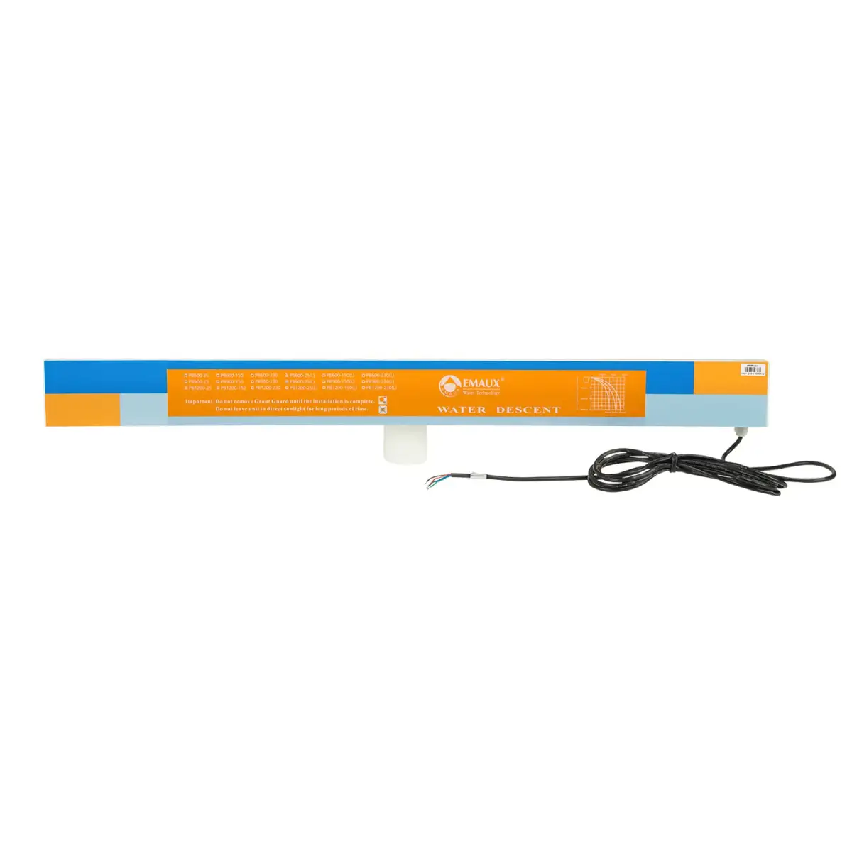 Wodospad ścienny Emaux PB 900-25(L) (906х138х76 mm) - Zdjęcie 3