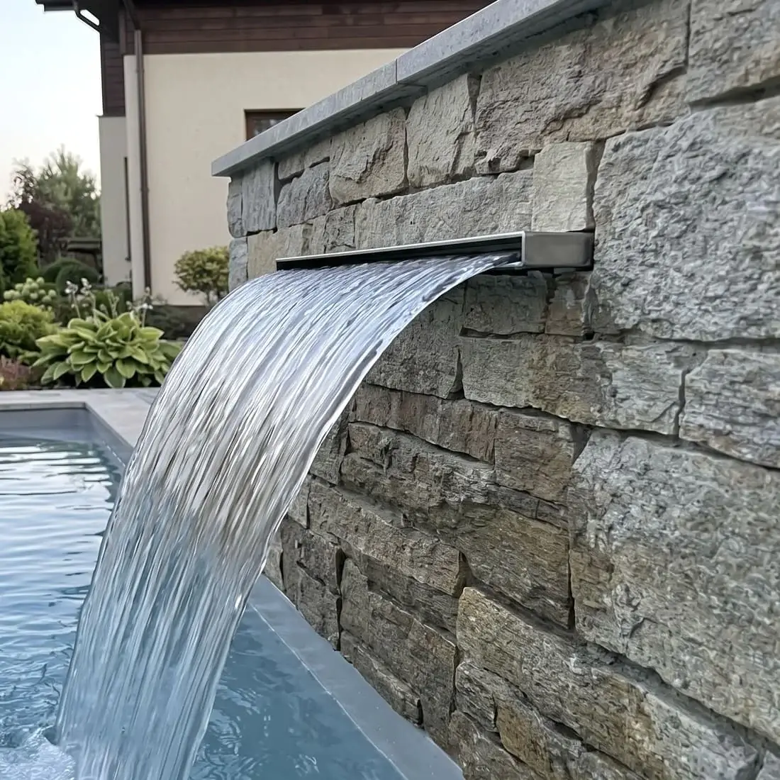 Wodospad ścienny Flexinox Maui Wall (300 mm, 10 m³/h, AISI 316L) - Zdjęcie 4