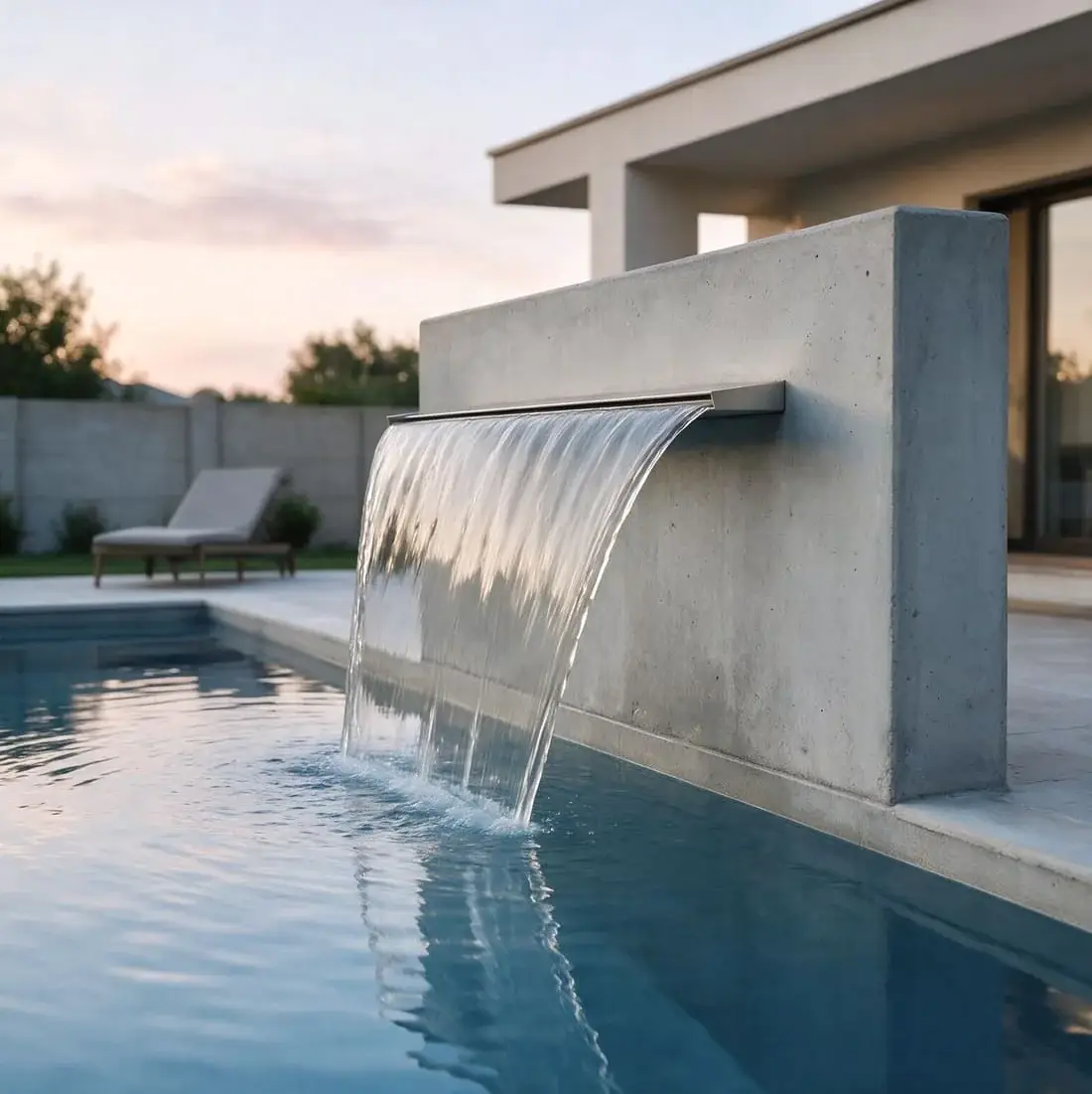 Flexinox Mini Maui Wall Waterfall (500 mm, 20 m³/h, AISI 316L) - Image 6